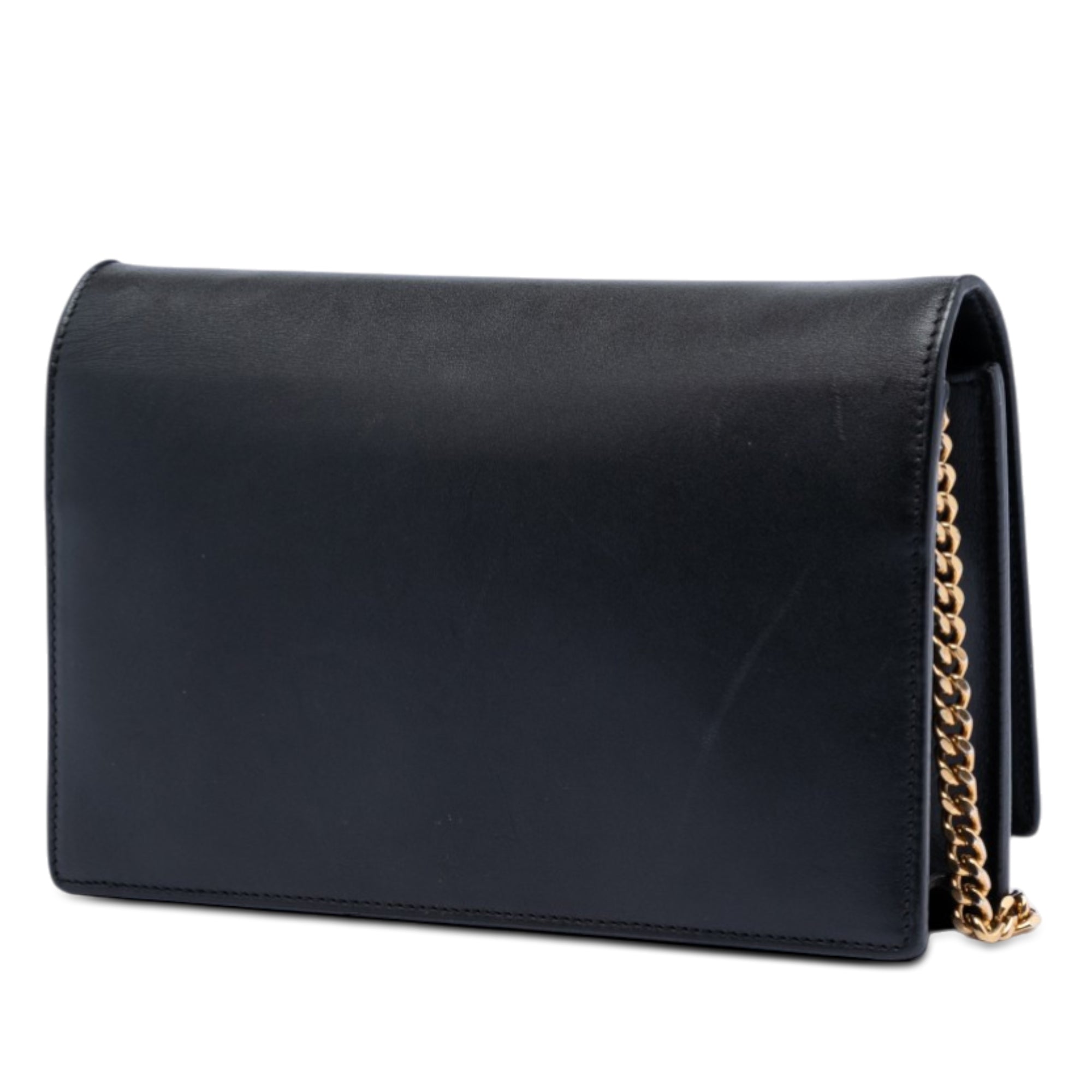 Smooth Calfskin Monogram Kate Tassel Chain Wallet - Image 2