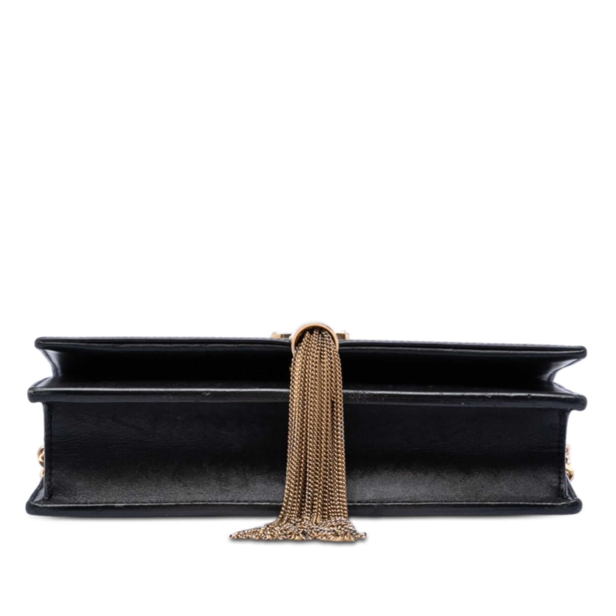 Smooth Calfskin Monogram Kate Tassel Chain Wallet - Image 3