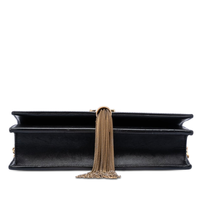 Smooth Calfskin Monogram Kate Tassel Chain Wallet - Image 3