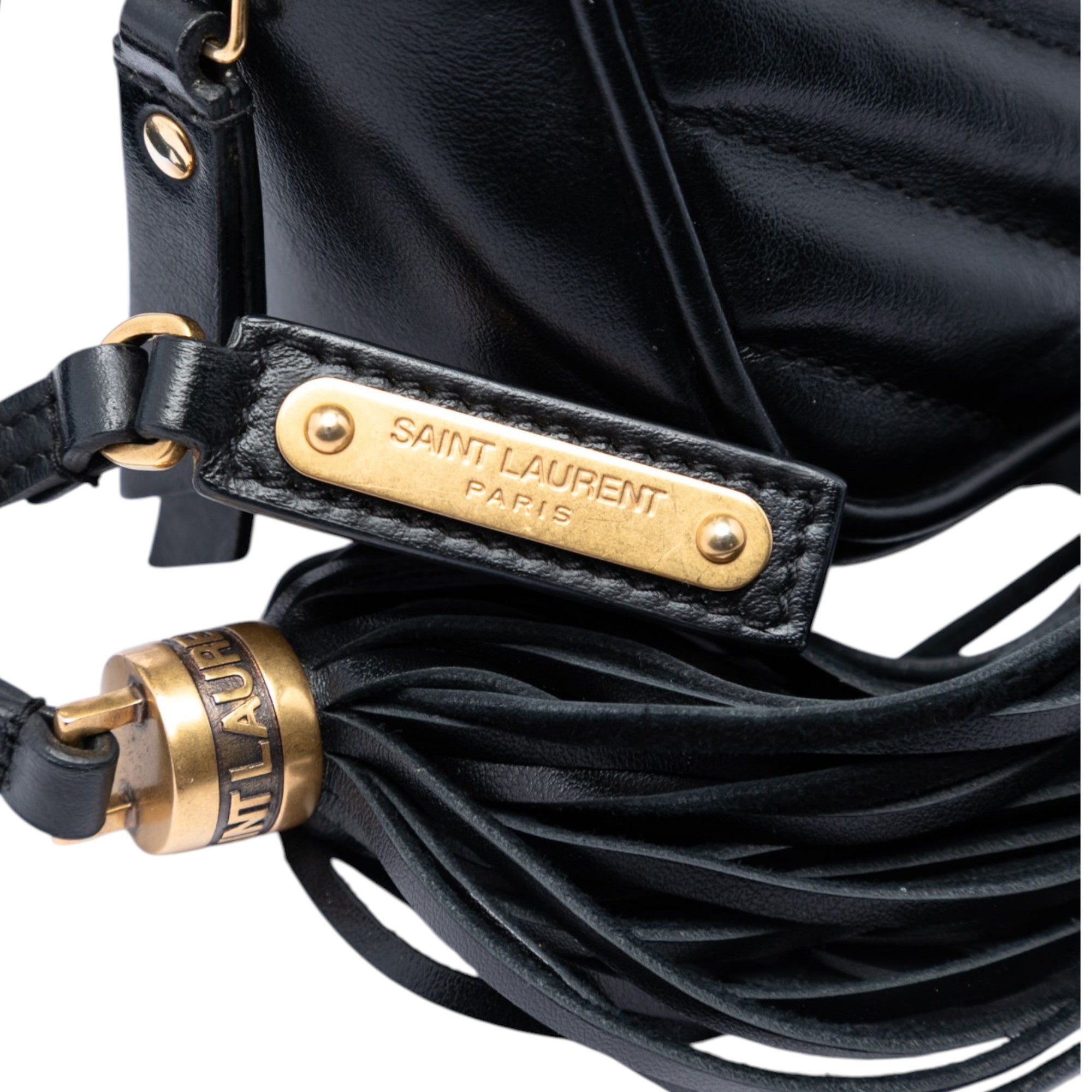 Mini Matelasse Calfskin Monogram Lou Tassel Camera Bag - Image 5
