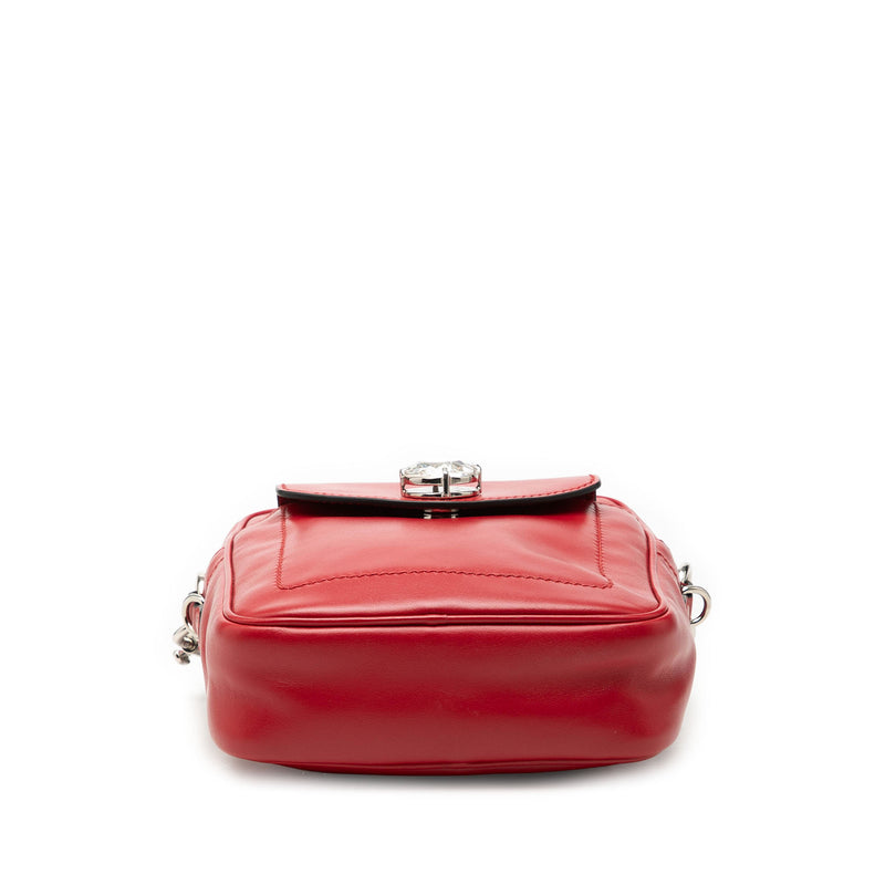 Vitello Soft Crystal Embellished Solitaire Camera Bag - Image 3
