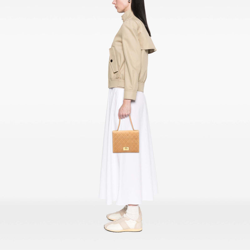 Quilted Suede Rita Flap - Image 6