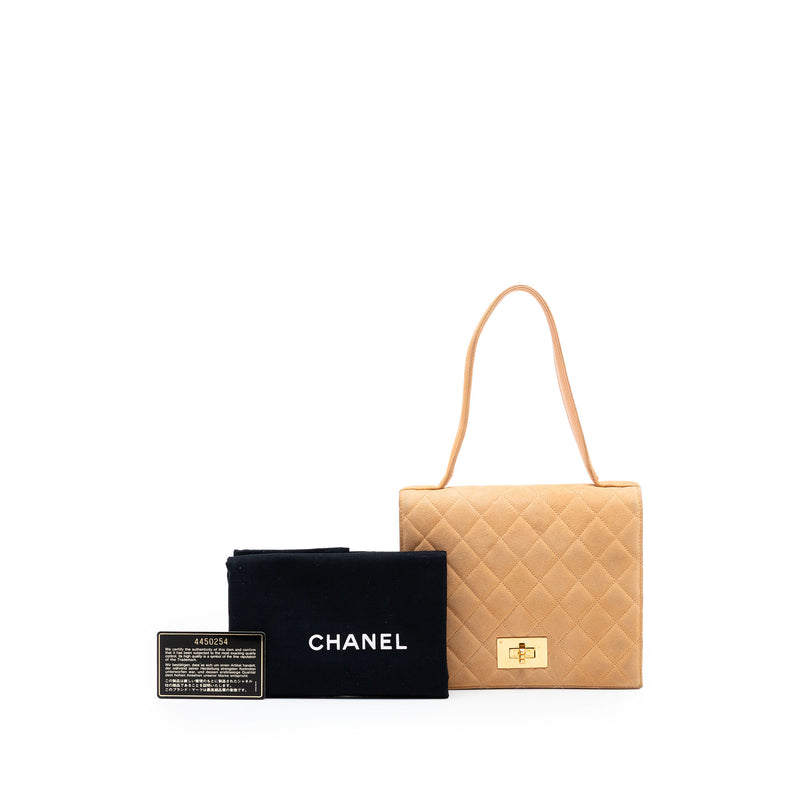 Quilted Suede Rita Flap - Image 7