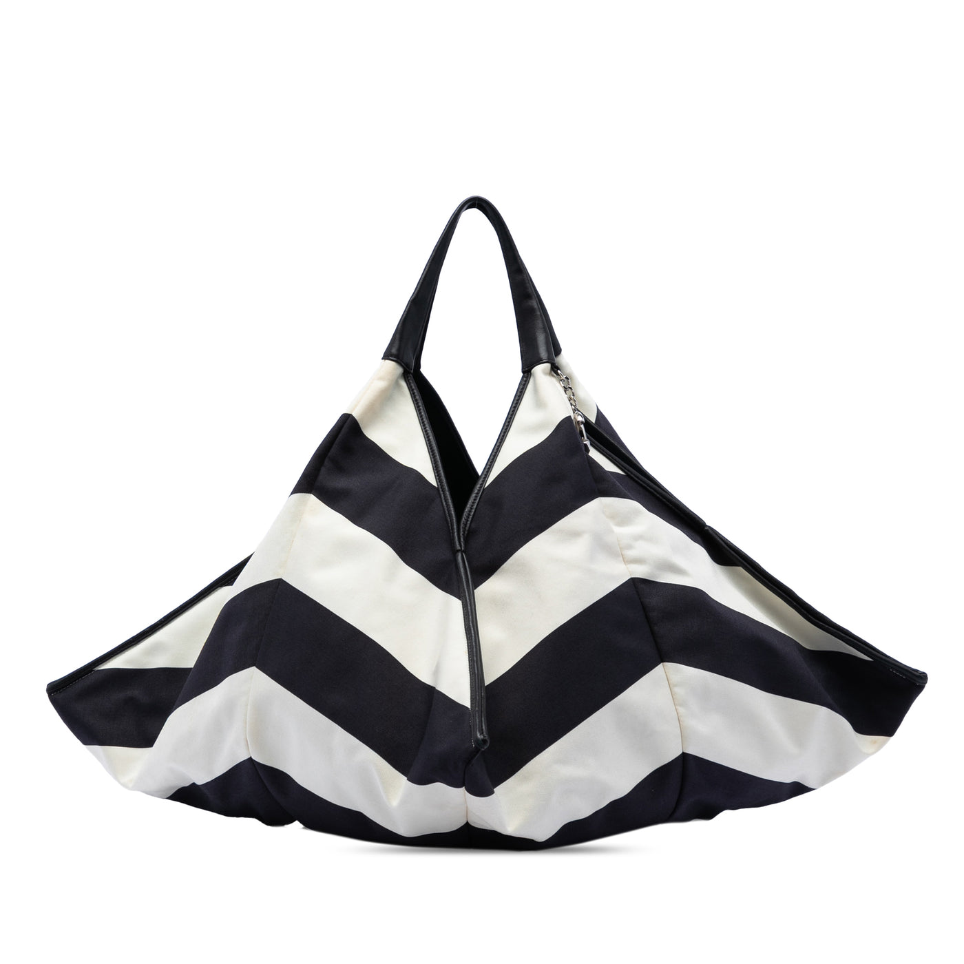 CC Canvas Stripe Tote - Image 1
