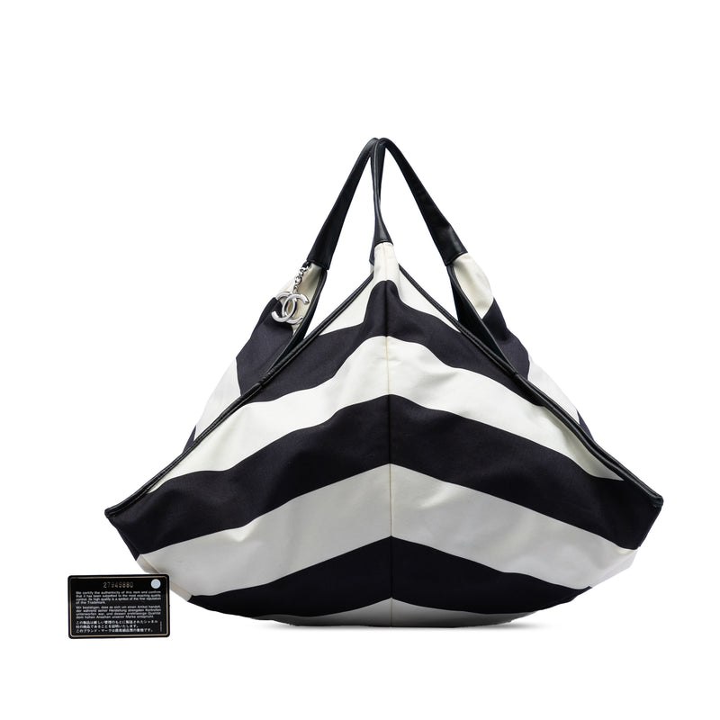 CC Canvas Stripe Tote - Image 8