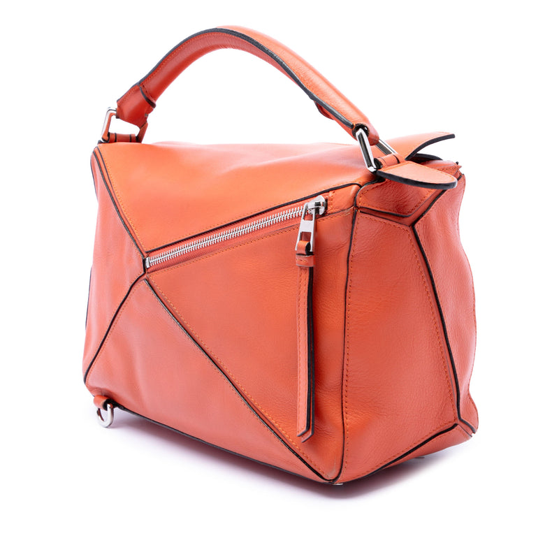 Medium Calfskin Puzzle Satchel - Image 2