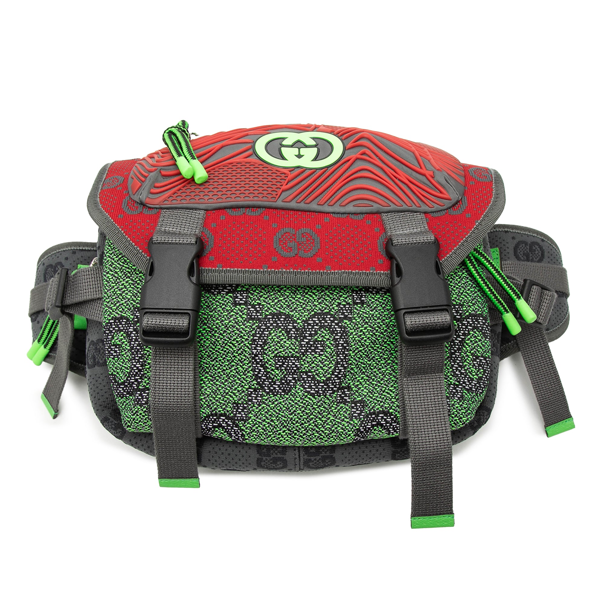 Small GG Nylon Backpack - Image 7