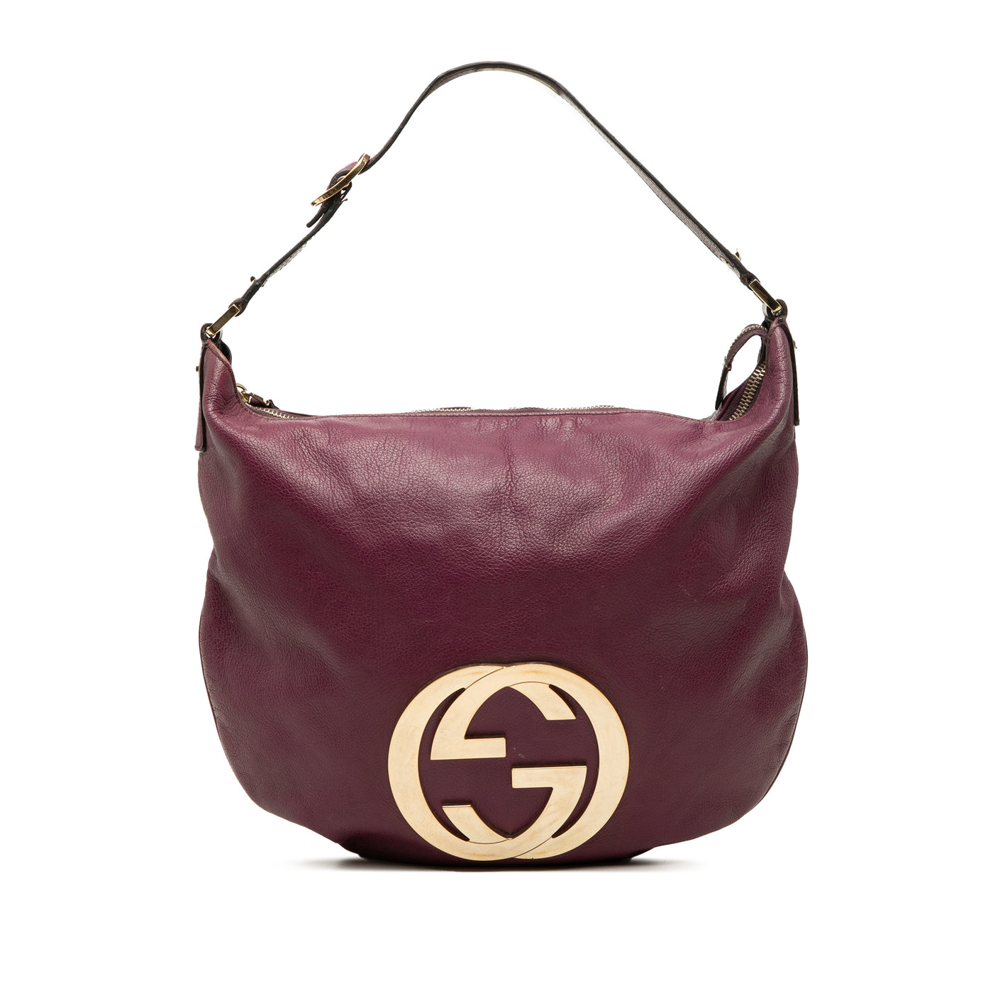 Calfskin Interlocking G Blondie Hobo - Image 1