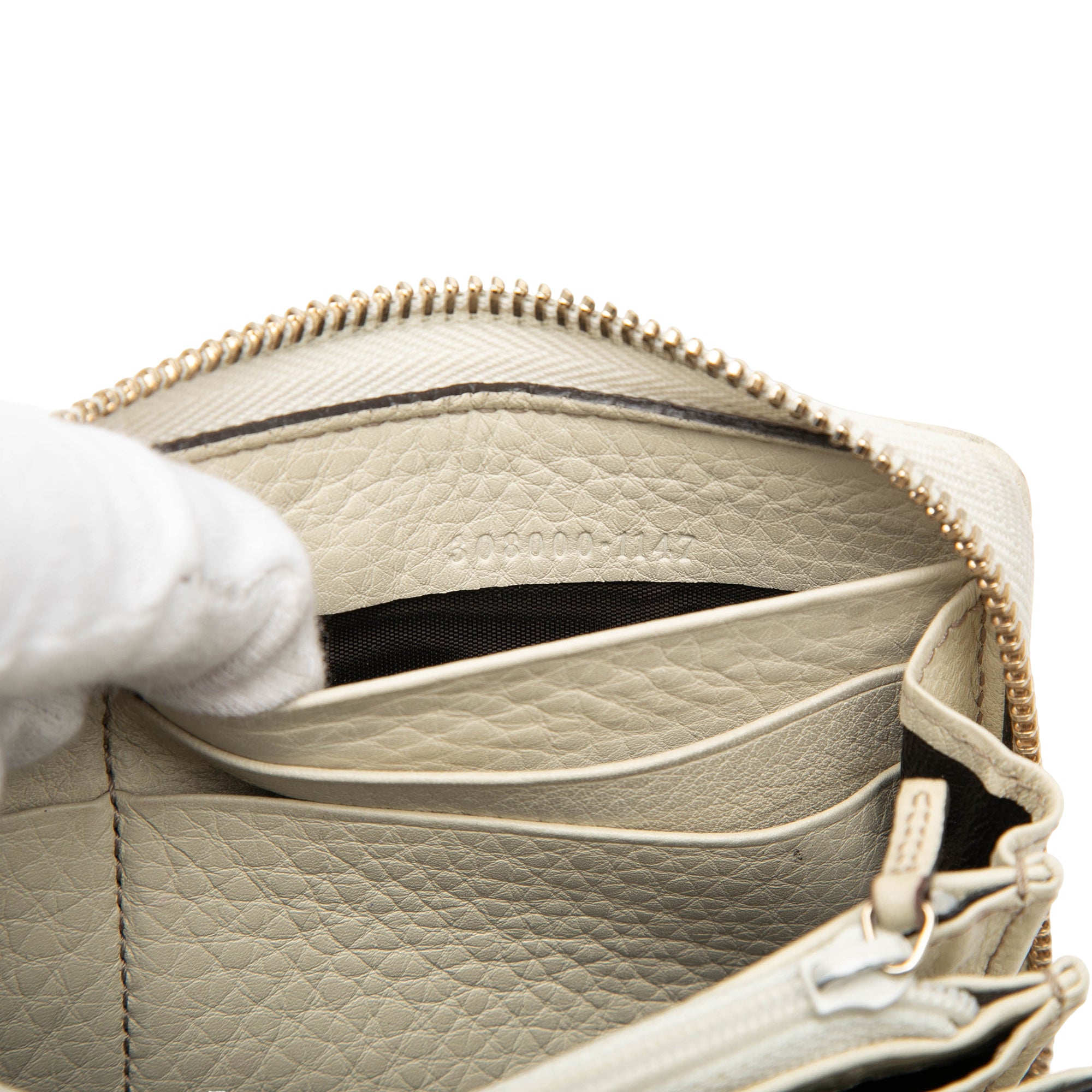 Leather Bamboo Tassel Continental Wallet - Image 6