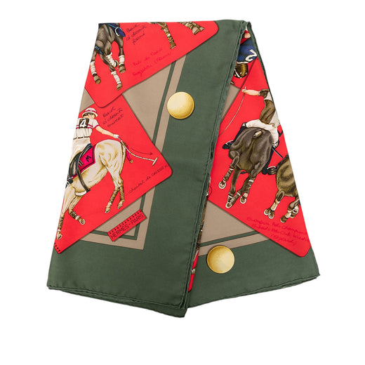 Le Monde du Polo Silk Scarf 90 - Image 1