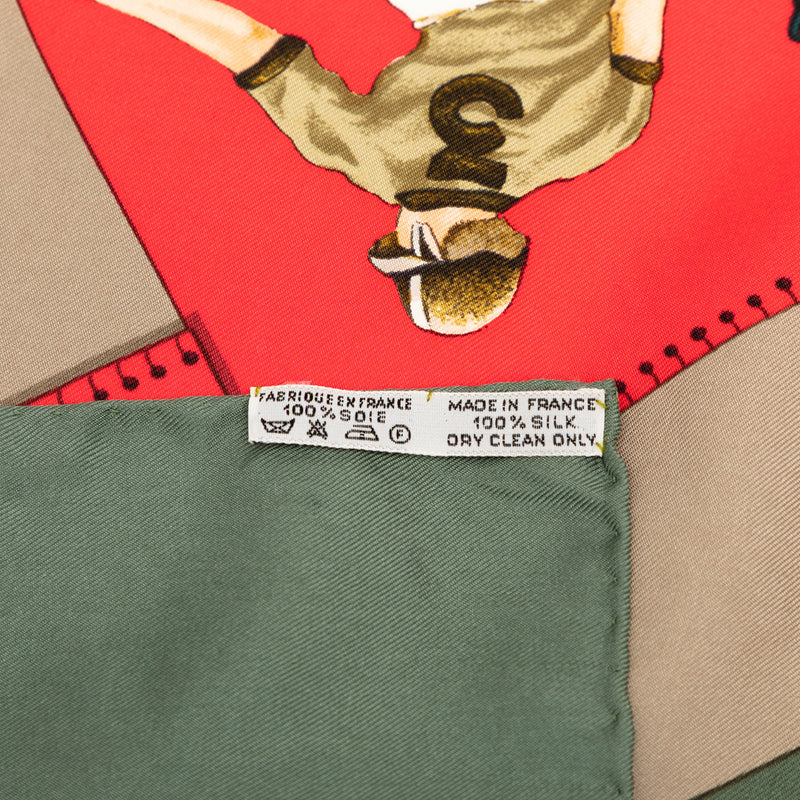 Le Monde du Polo Silk Scarf 90 - Image 4