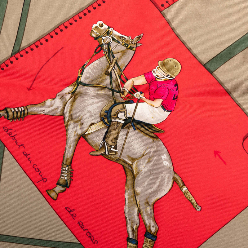Le Monde du Polo Silk Scarf 90 - Image 5