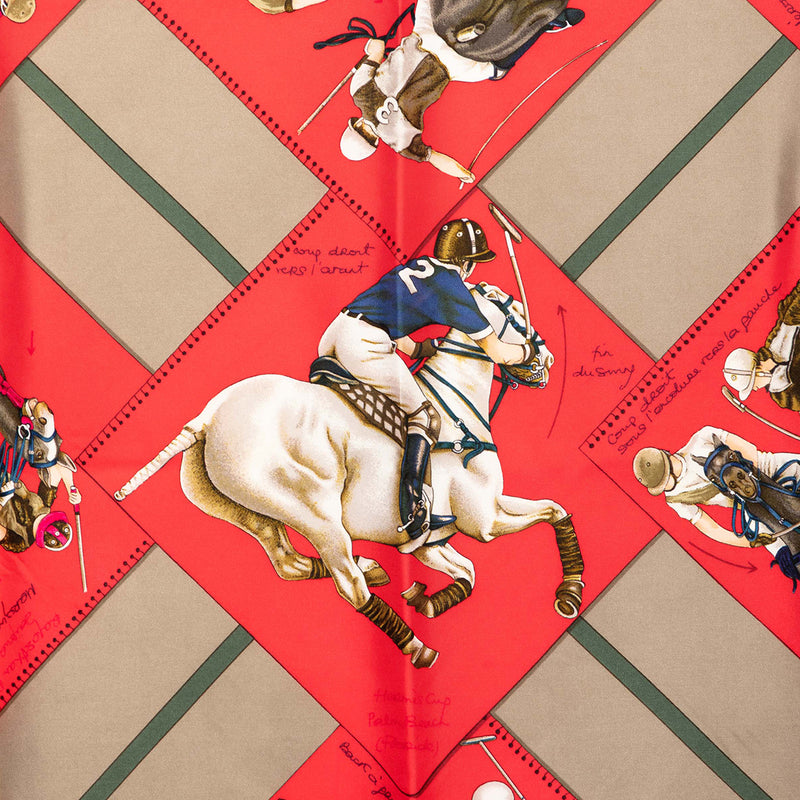 Le Monde du Polo Silk Scarf 90 - Image 7