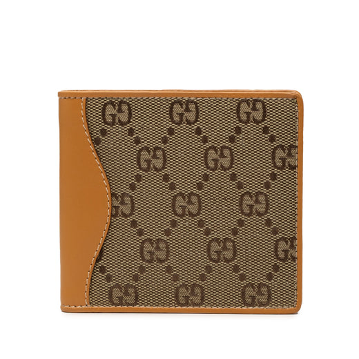GG Canvas Bifold Small Wallet - Image 1