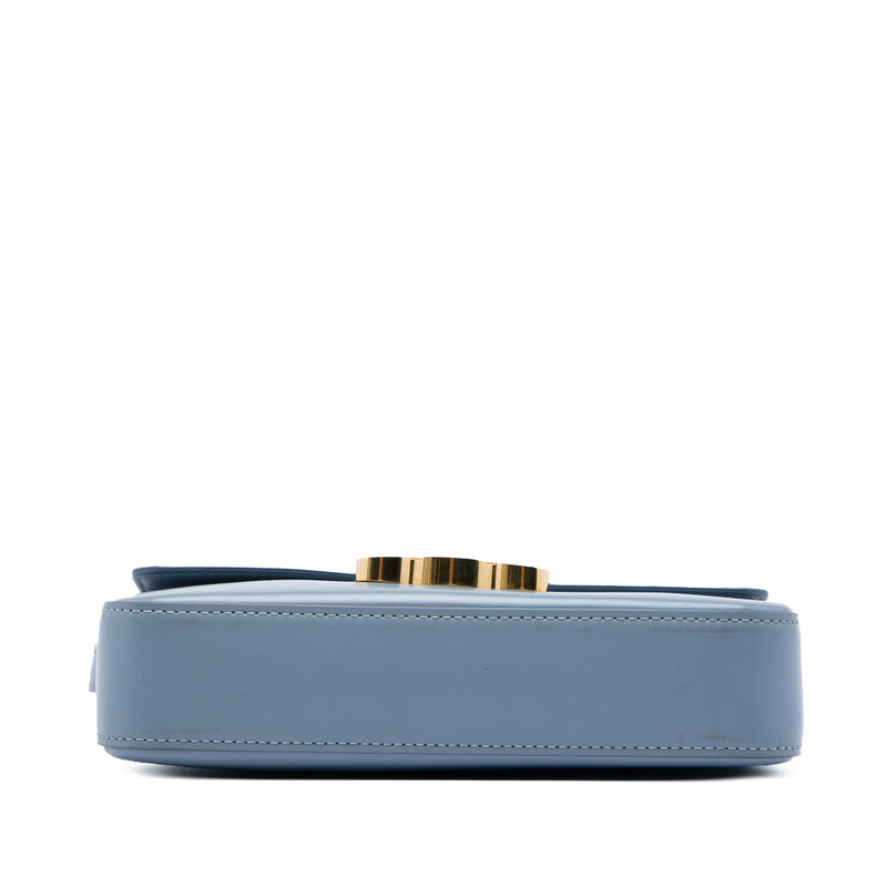 Shiny Calfskin Triomphe Claude Shoulder Bag - Image 3