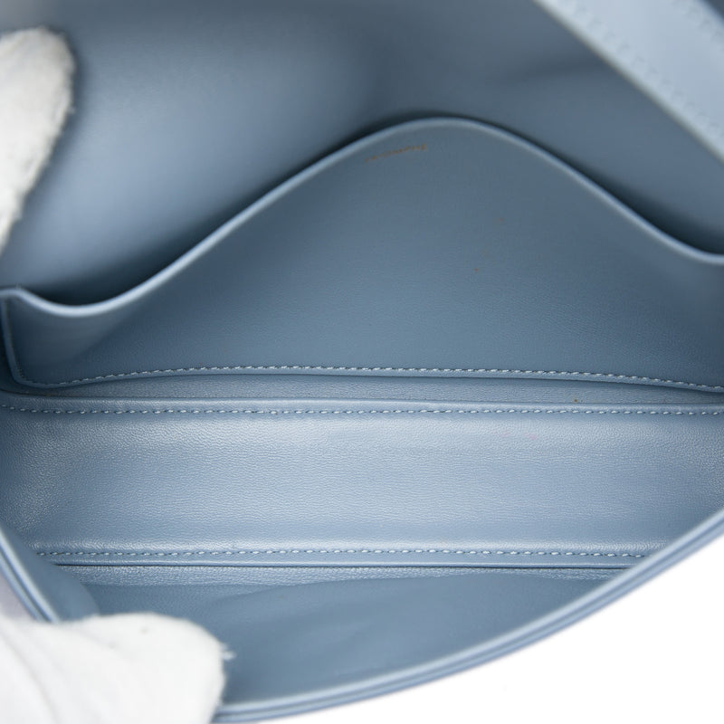Shiny Calfskin Triomphe Claude Shoulder Bag - Image 4