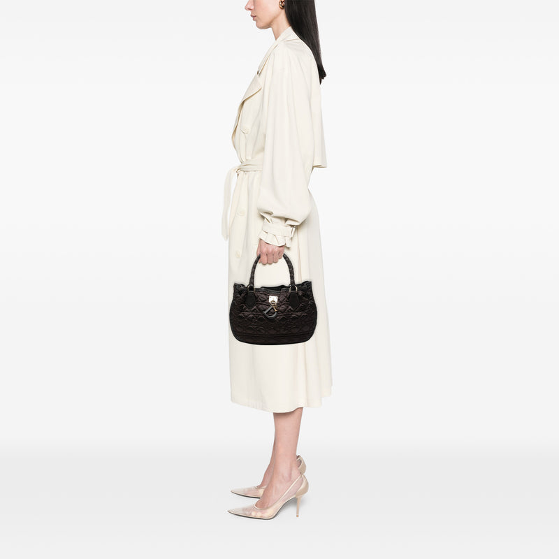 Nylon Cannage Lovely Handbag - Image 7