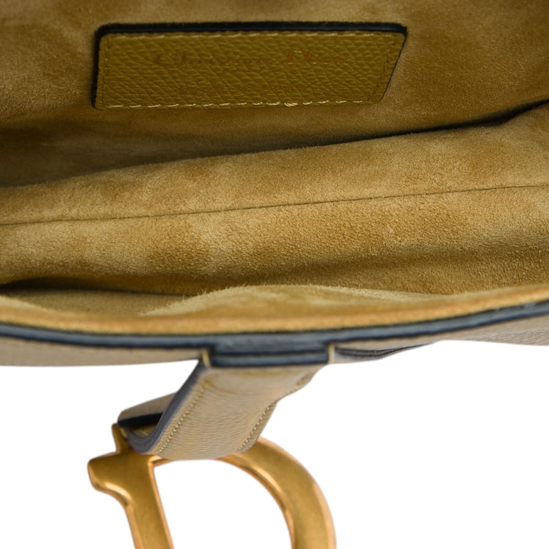 Mini Grained Calfskin Saddle Bag - Image 4
