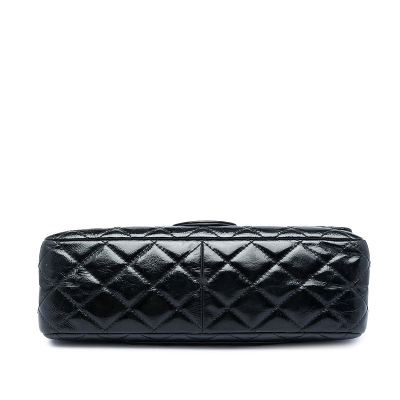 Quilted Crinkled Patent Reissue 2.55 Double Flap 227 - Image 3