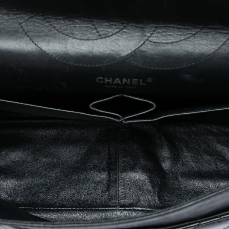 Quilted Crinkled Patent Reissue 2.55 Double Flap 227 - Image 4