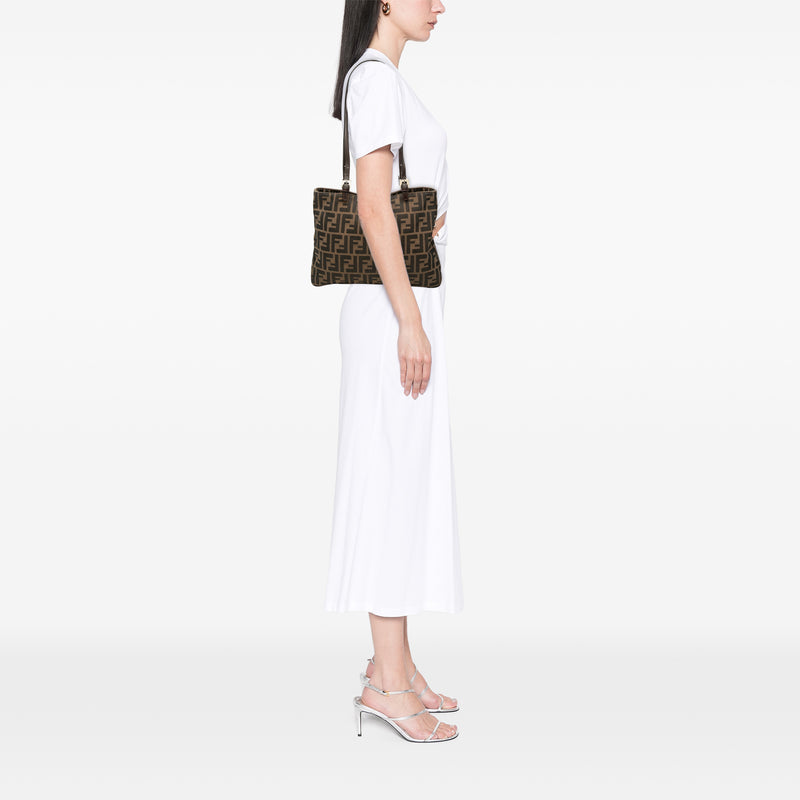 Zucca Canvas Shoulder Bag - Image 6