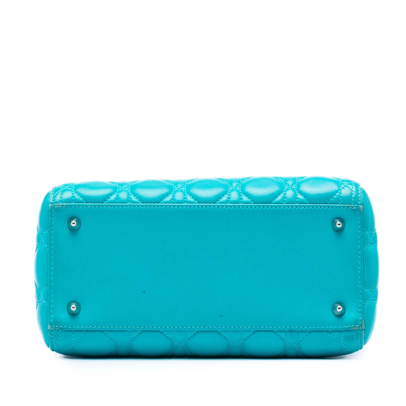 Medium Lambskin Cannage Lady Dior - Image 3