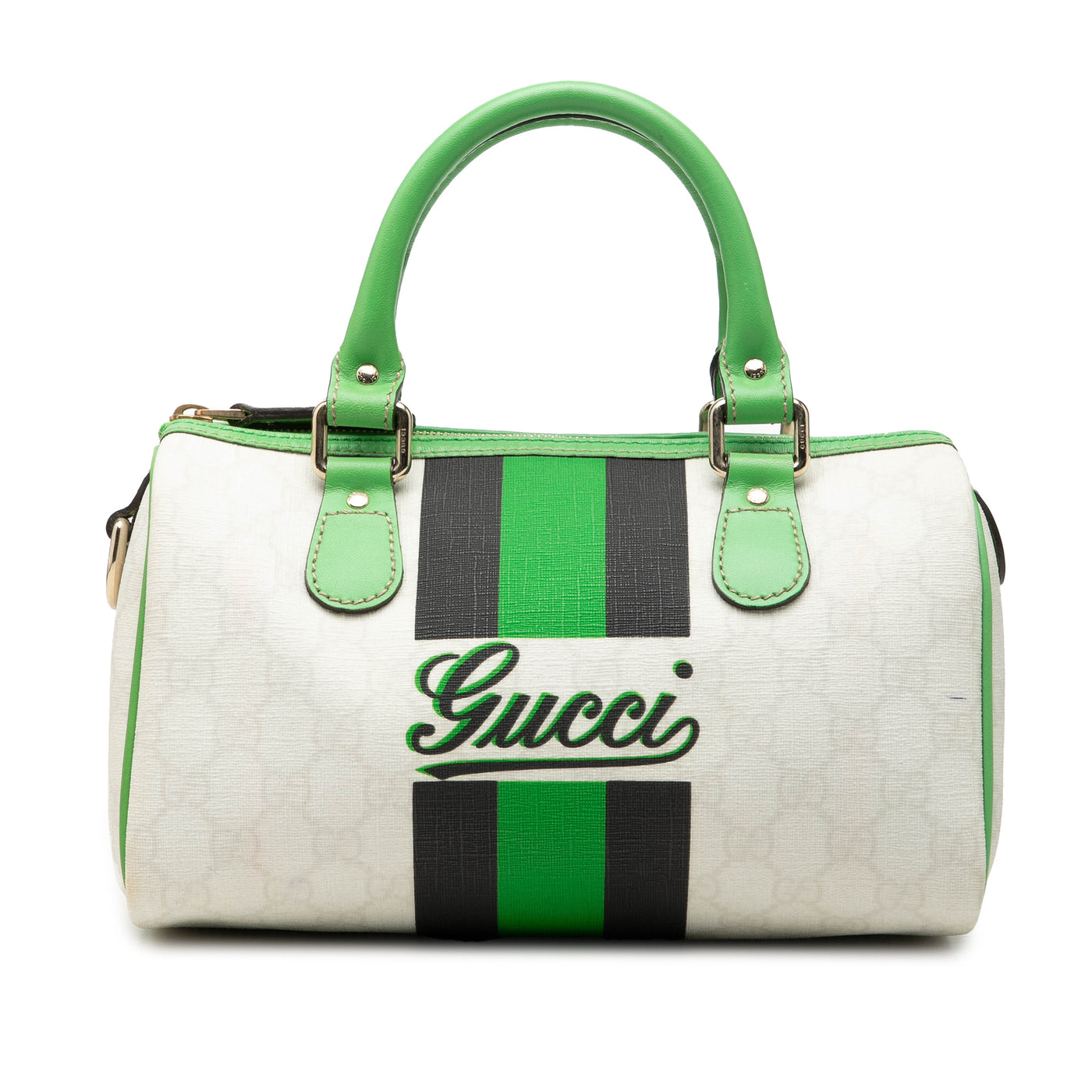 Small GG Supreme Joy Web Boston Bag - Image 1