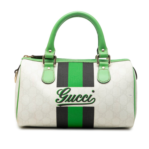 Small GG Supreme Joy Web Boston Bag - Image 1