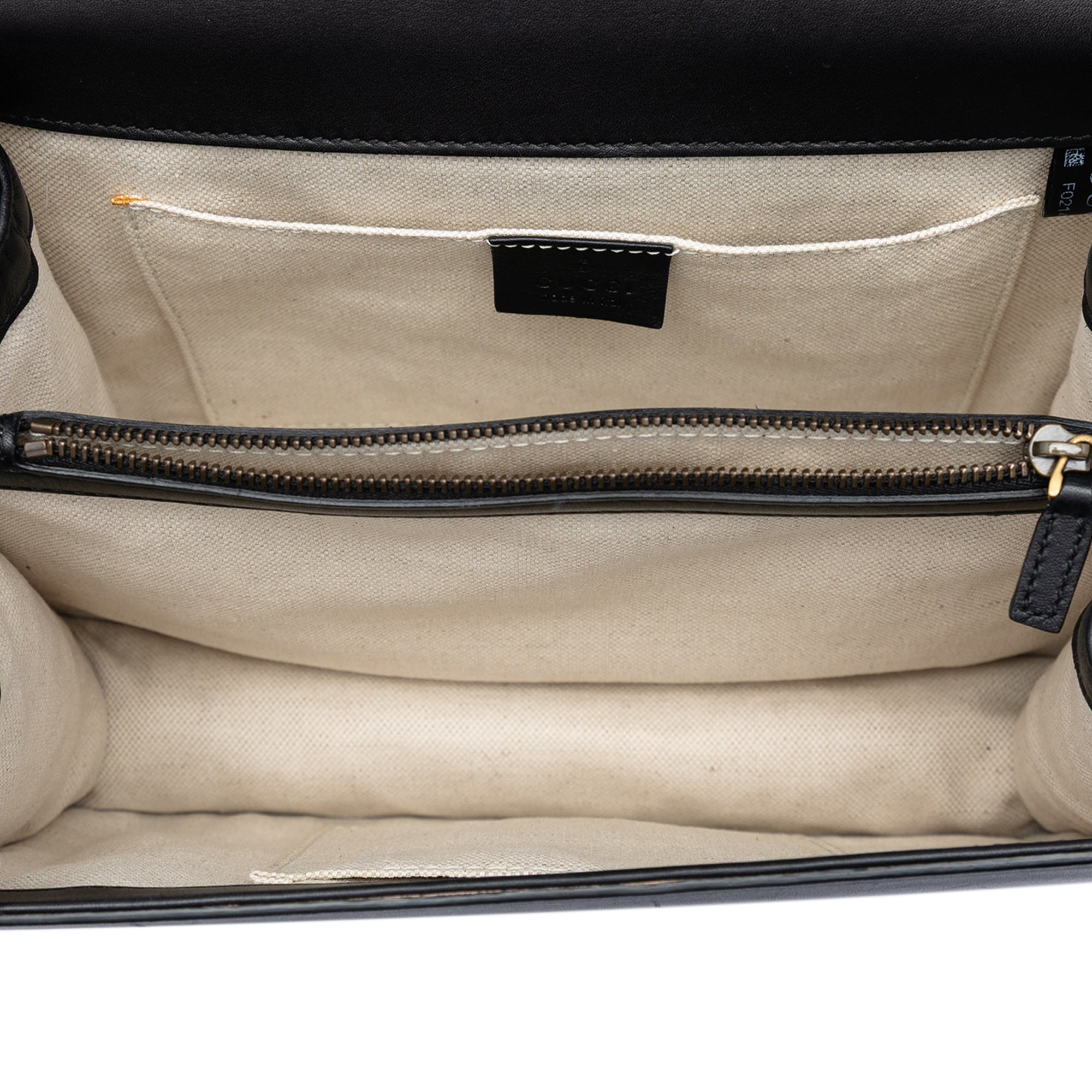 Medium Calfskin Bamboo Dionysus Web Satchel - Image 4