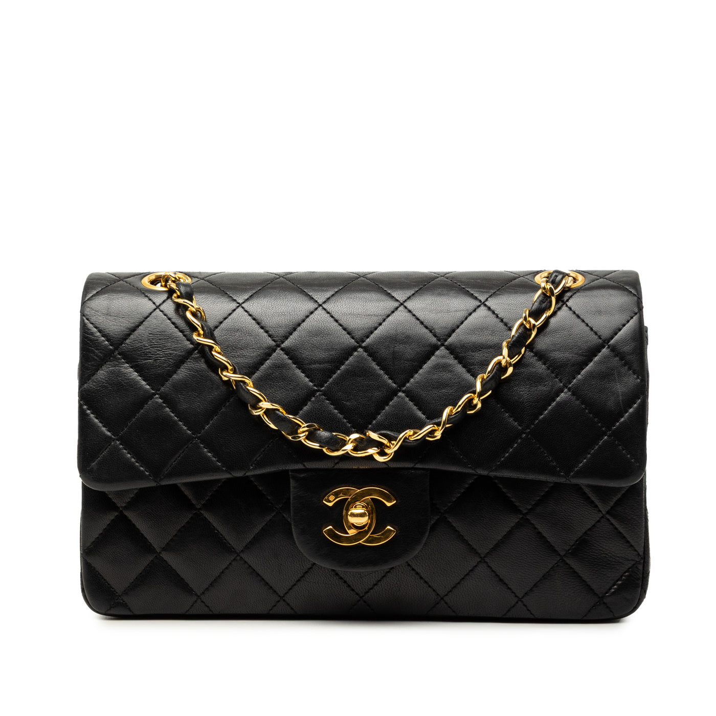 Small Classic Lambskin Double Flap - Image 1