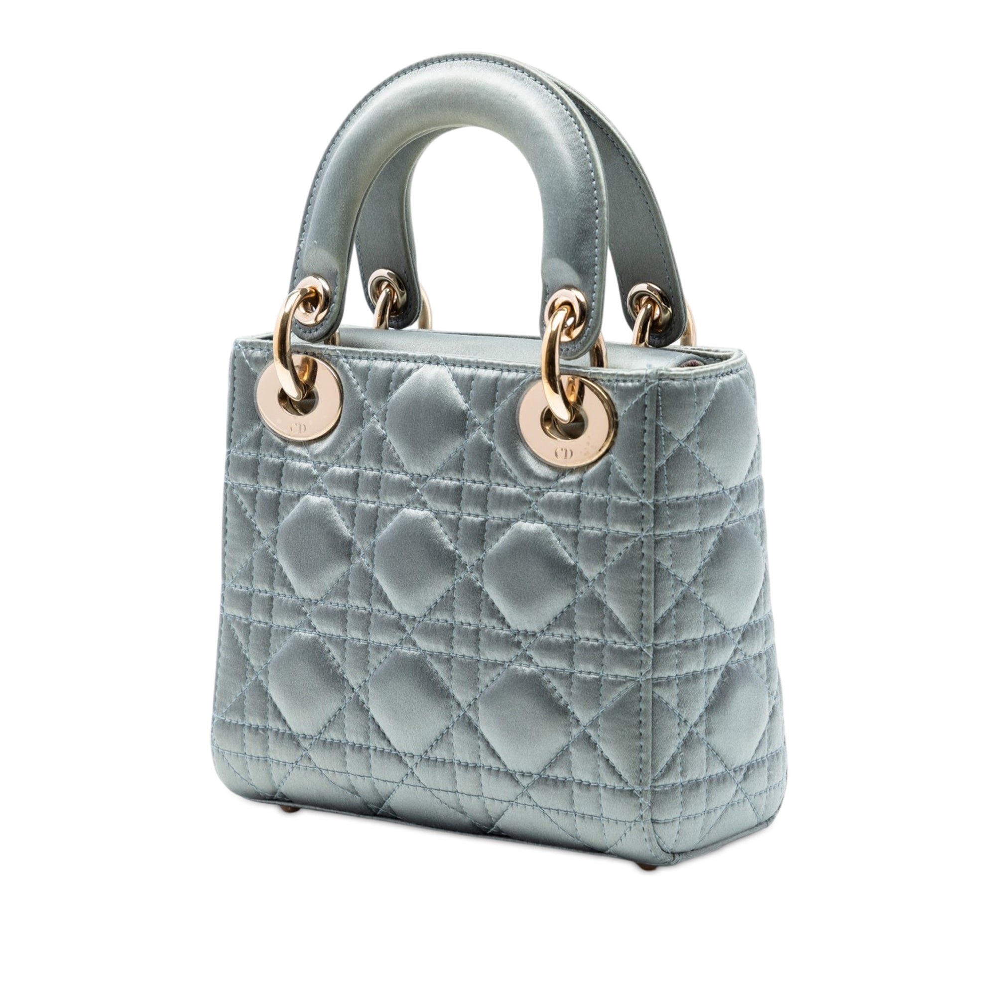 Mini Satin Cannage Swarovski Crystal Lady Dior - Image 2