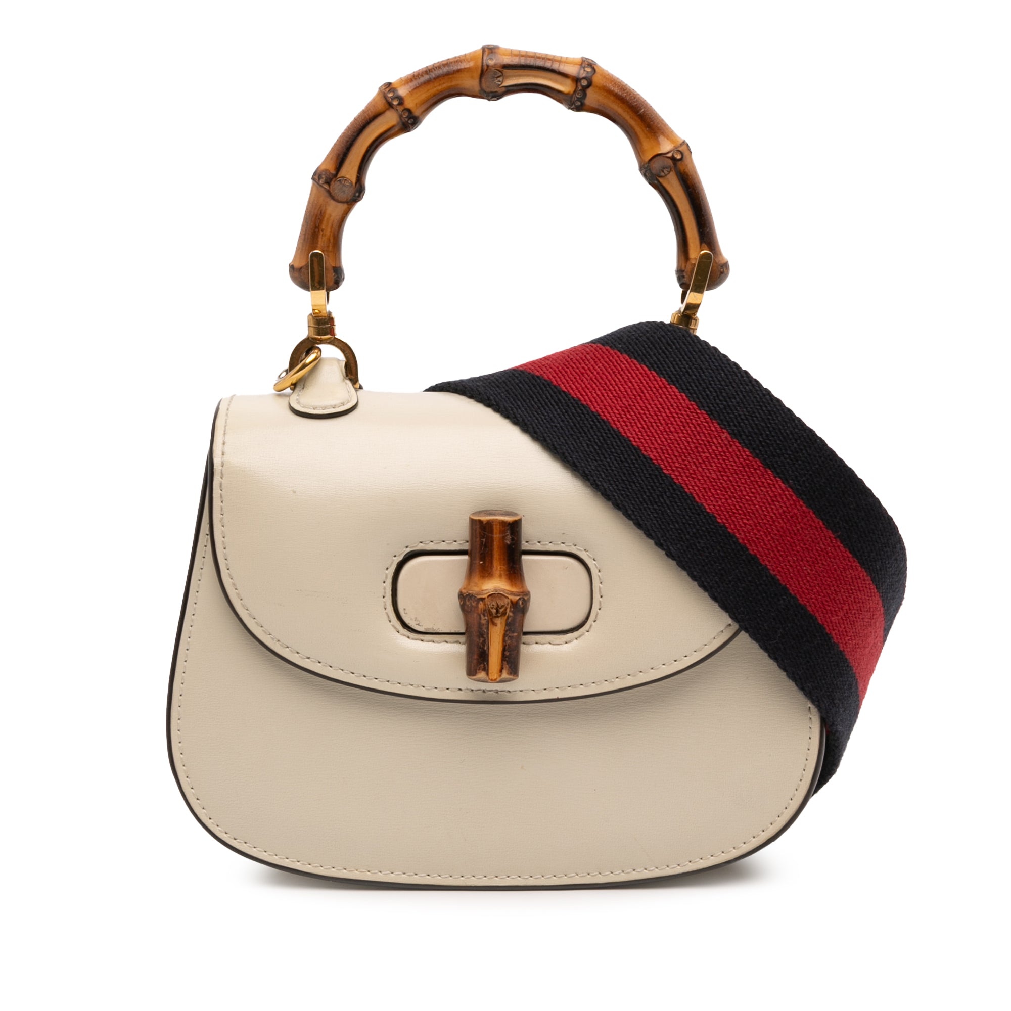 Mini Calfskin 1947 Bamboo Top Handle Bag - Image 1
