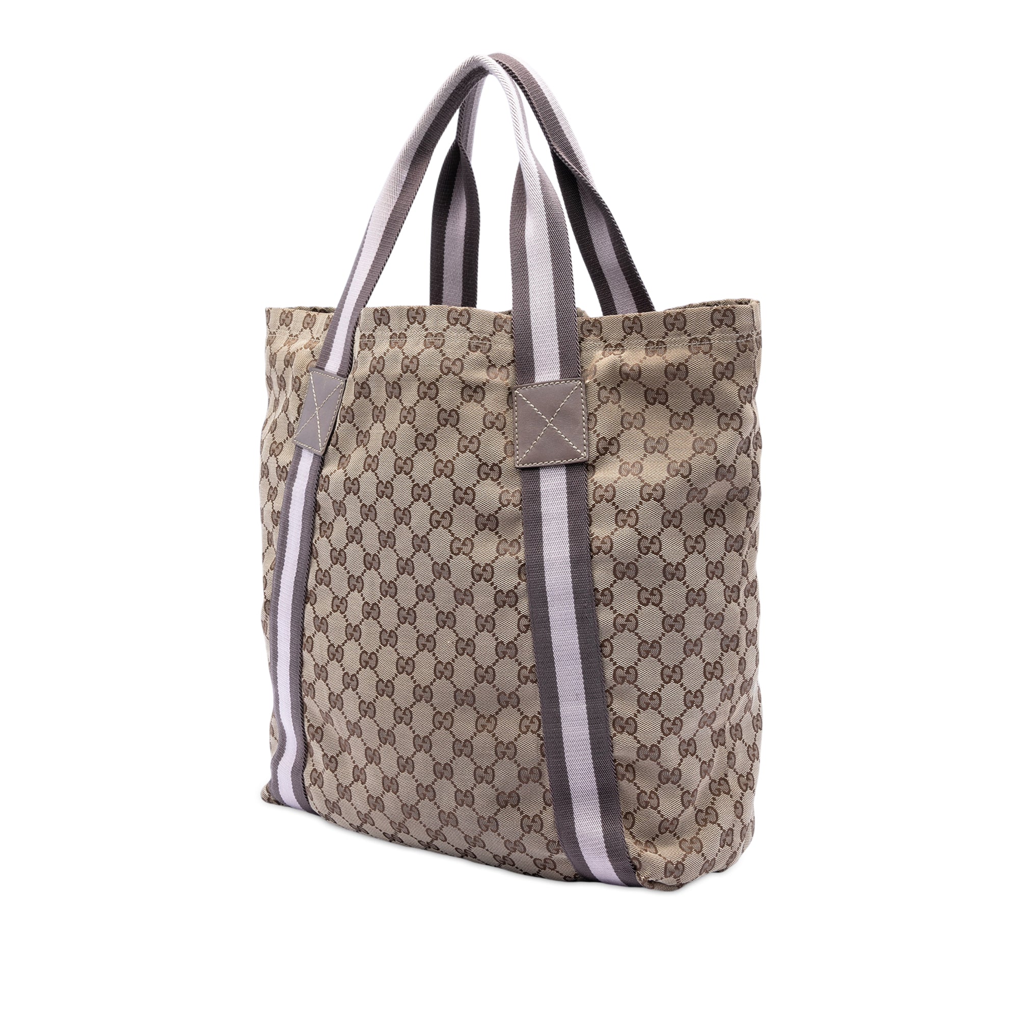 GG Canvas Web Tote - Image 2