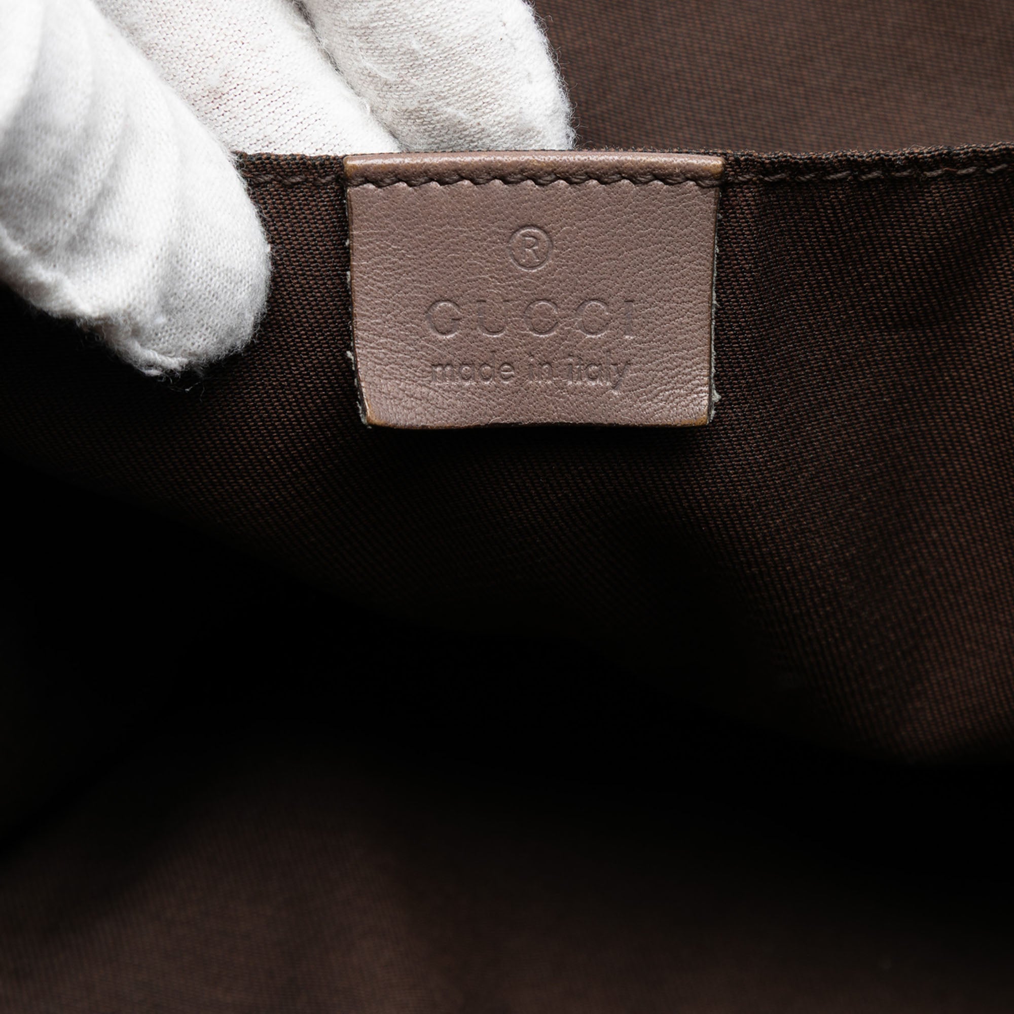 GG Canvas Web Tote - Image 5