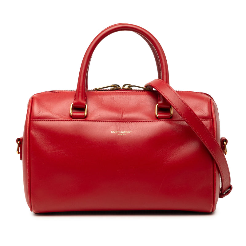 Baby Leather Classic Duffle Satchel