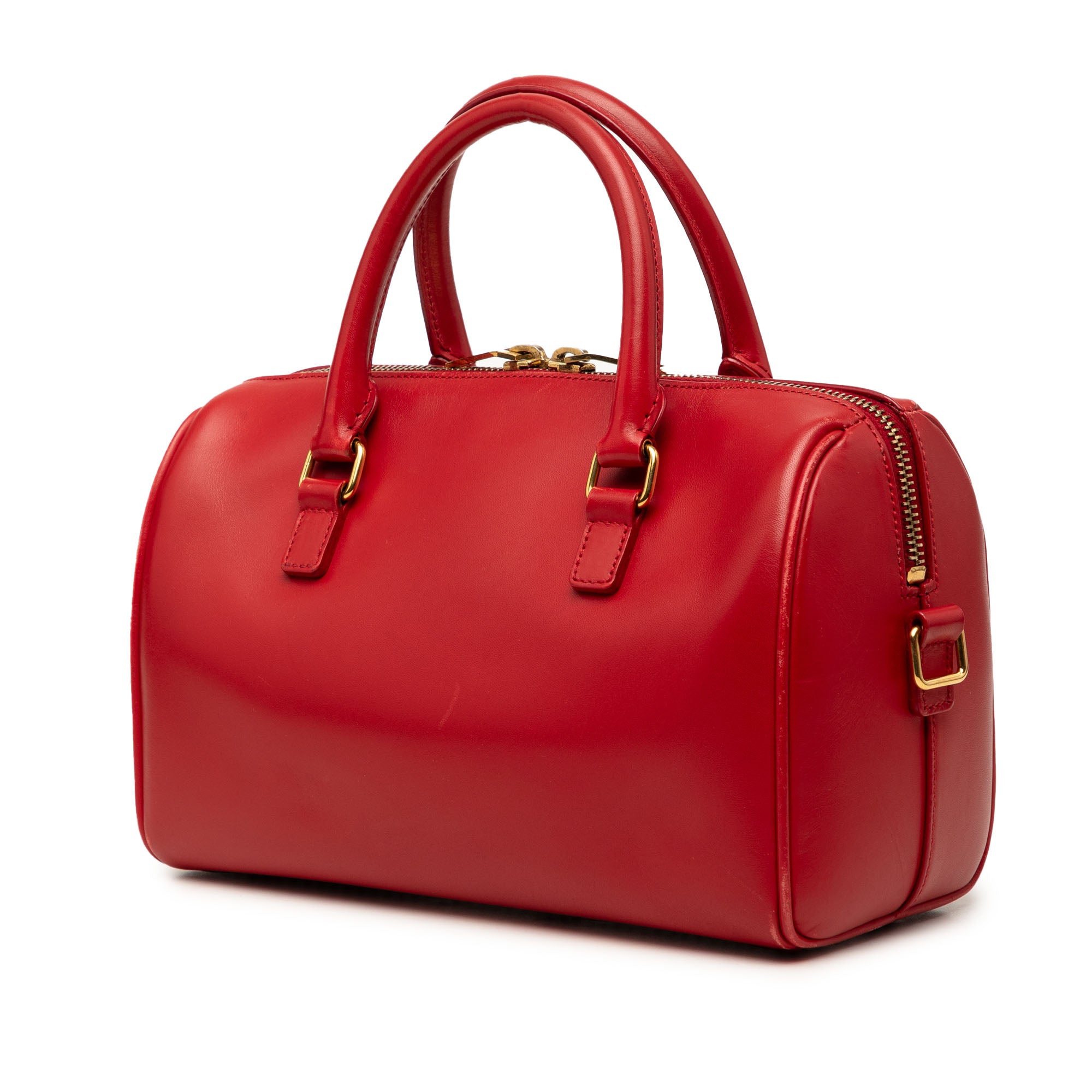 Baby Leather Classic Duffle Satchel - Image 2
