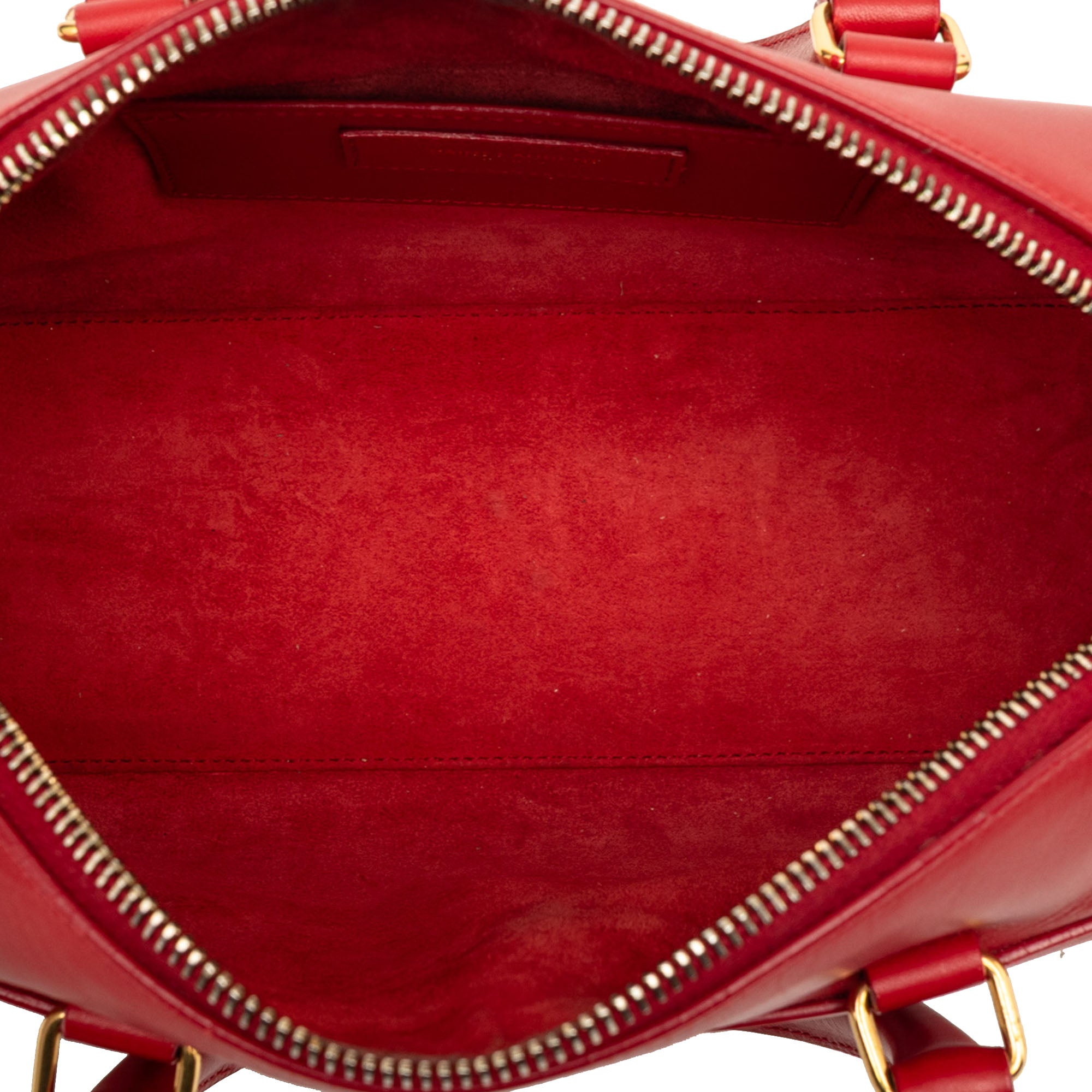 Baby Leather Classic Duffle Satchel - Image 4