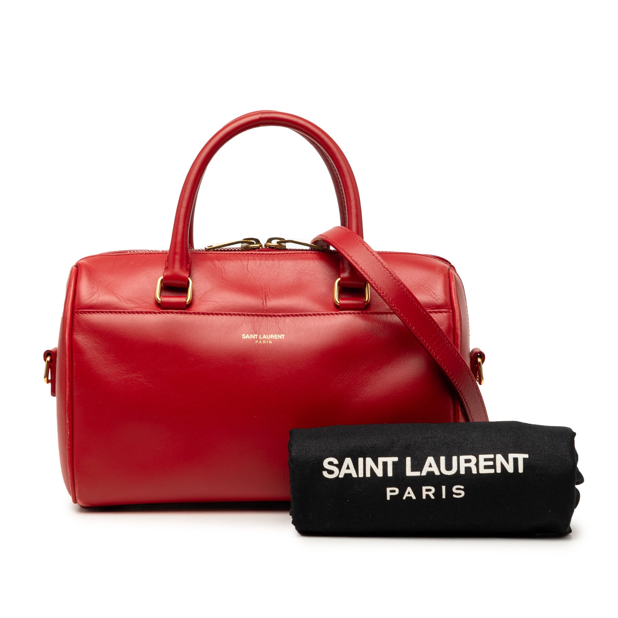 Baby Leather Classic Duffle Satchel - Image 8