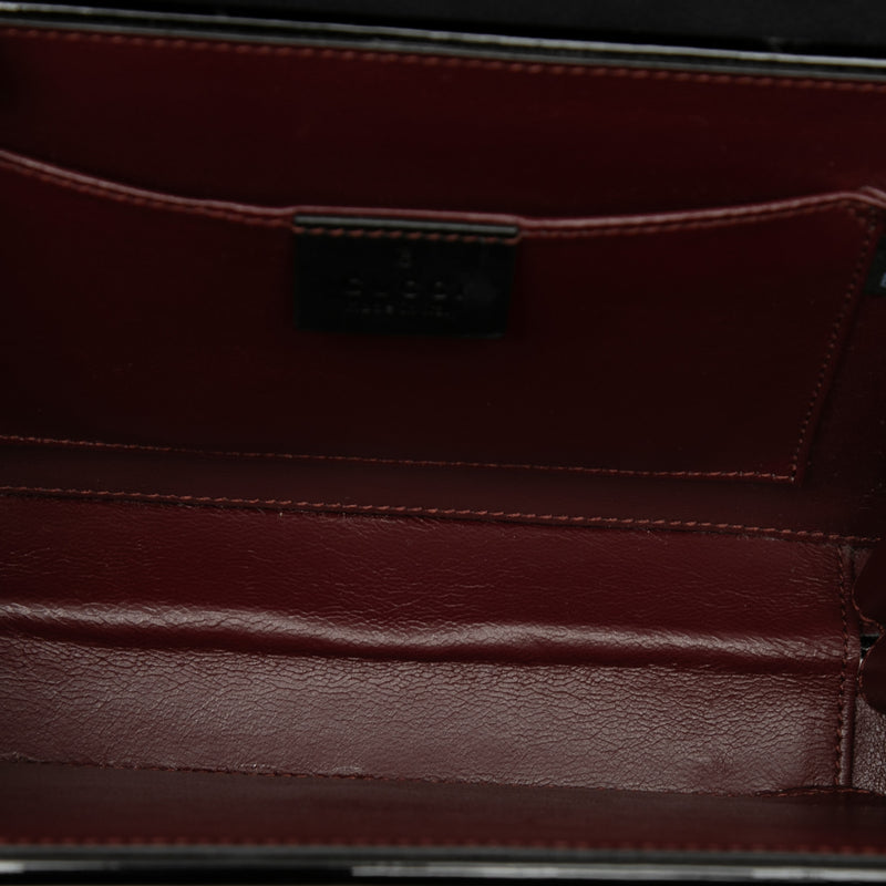 Mini Patent Sylvie 1969 Top Handle Bag - Image 4
