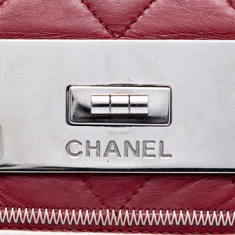 Quilted Aged Lambskin Reissue 2.55 East West Flap - Image 5