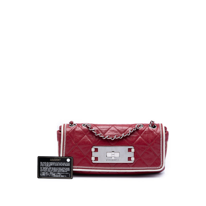Quilted Aged Lambskin Reissue 2.55 East West Flap - Image 7