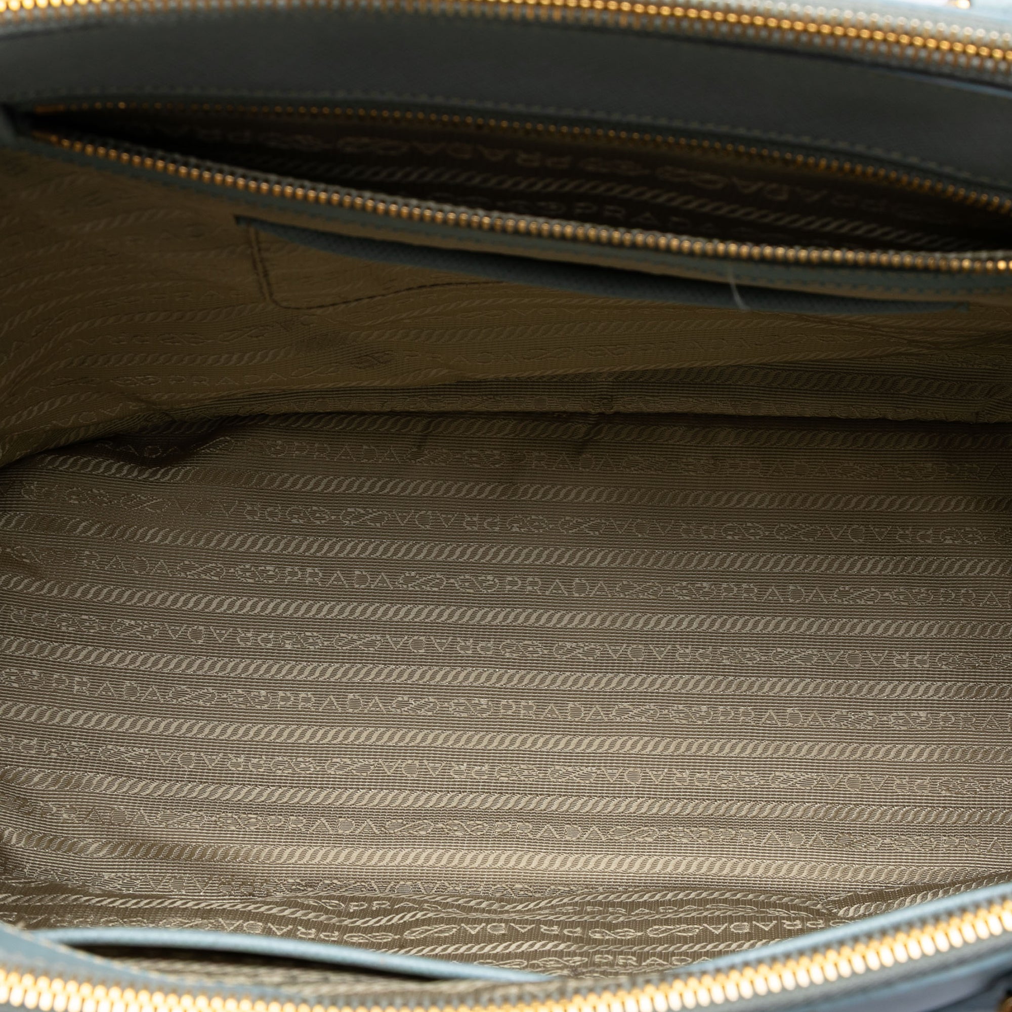 Large Saffiano Lux Galleria Double Zip Satchel - Image 4