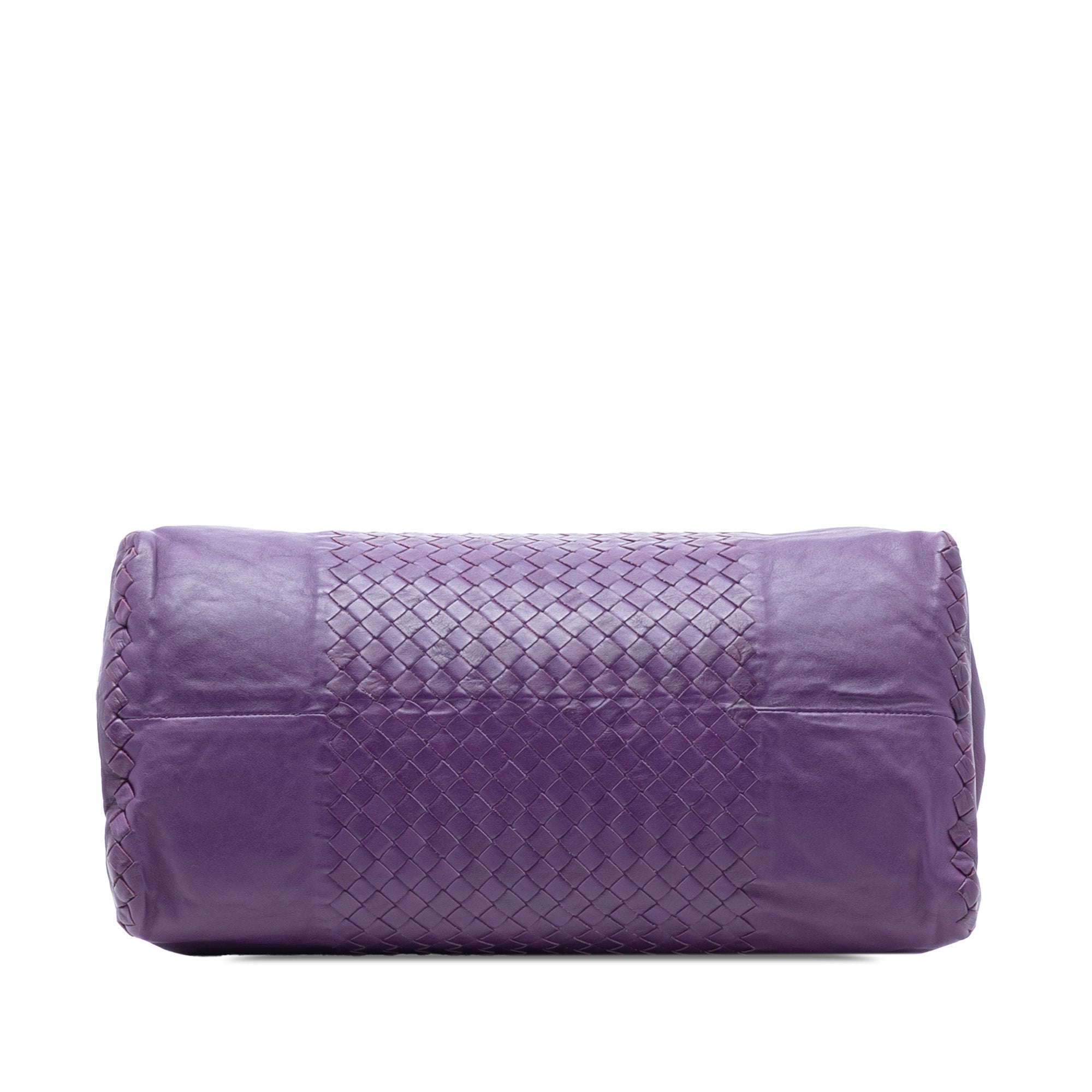 Large Nappa Intrecciato Leggero Satchel - Image 3