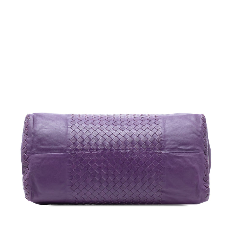 Large Nappa Intrecciato Leggero Satchel - Image 3