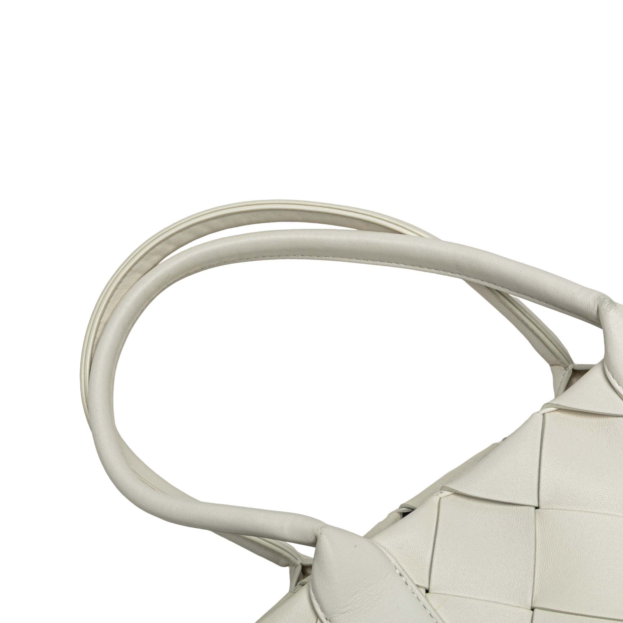 Small Lambskin Intrecciato Cabat Tote - Image 10