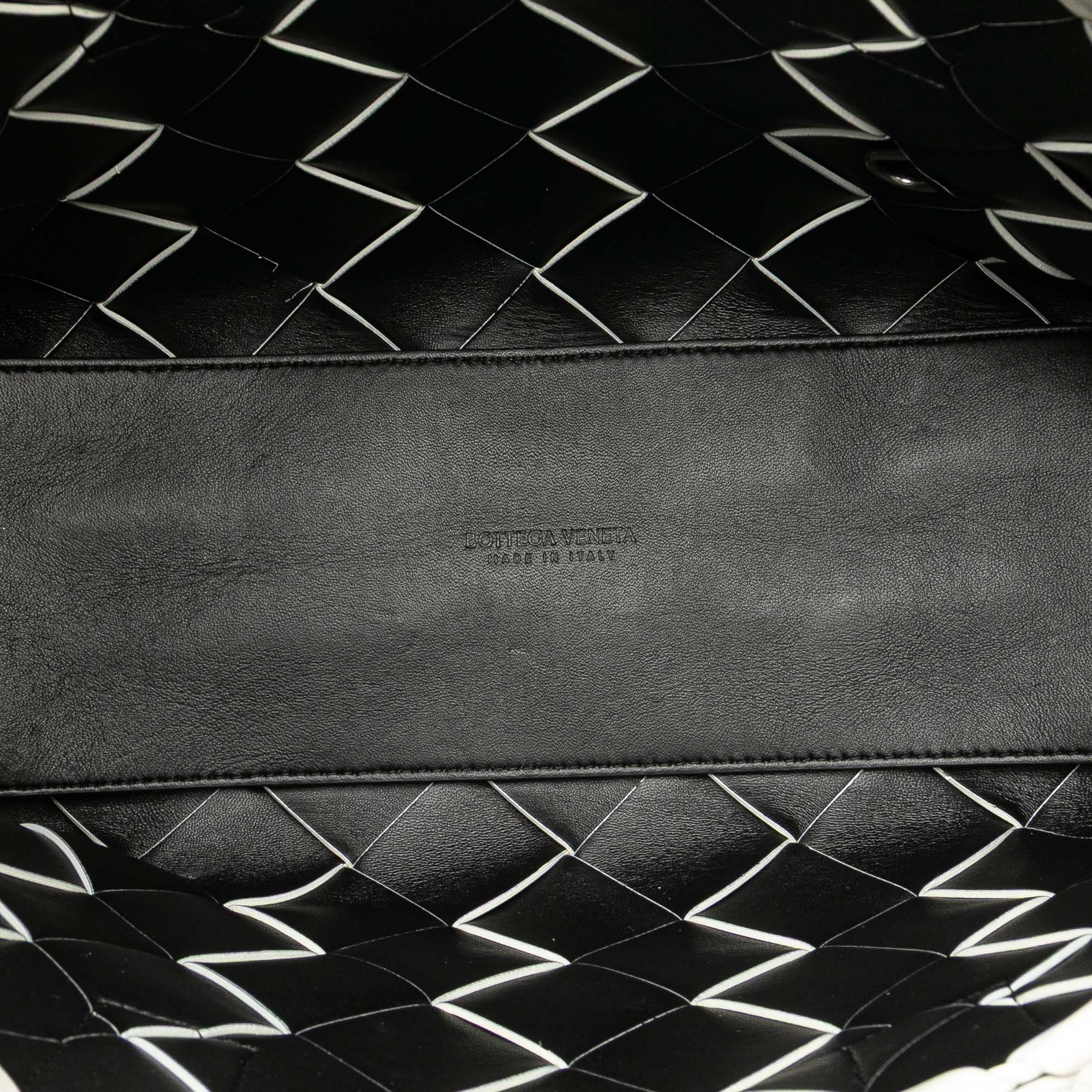 Small Lambskin Intrecciato Cabat Tote - Image 4