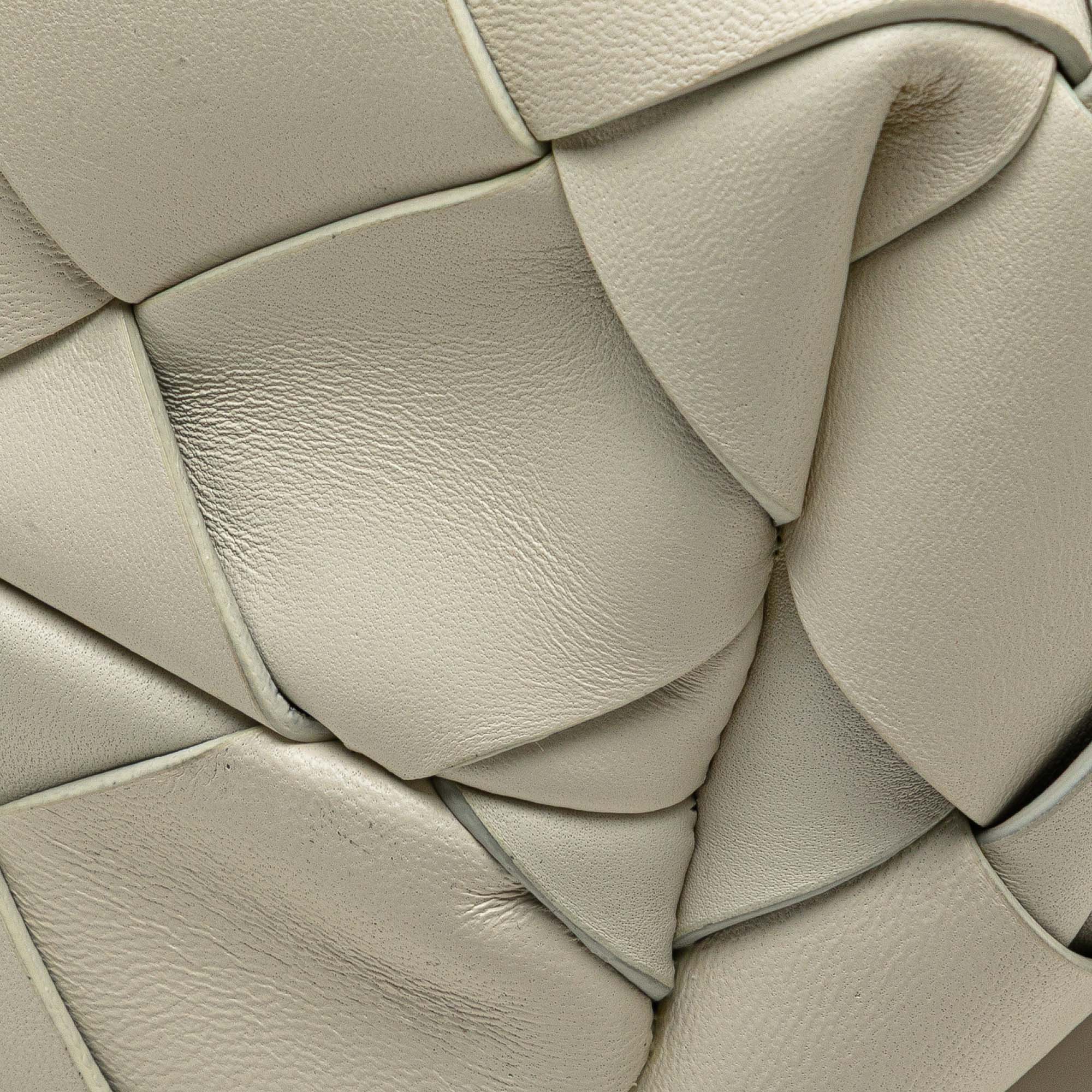 Small Lambskin Intrecciato Cabat Tote - Image 7