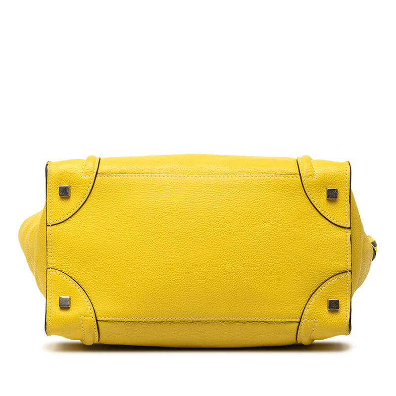 Micro Leather Luggage Tote - Image 3