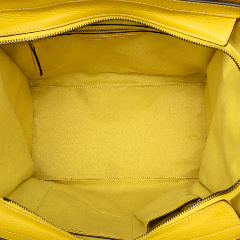 Micro Leather Luggage Tote - Image 4