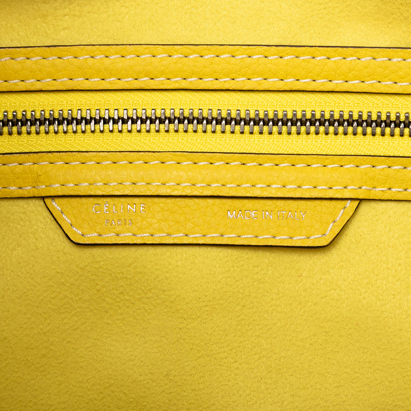 Micro Leather Luggage Tote - Image 5